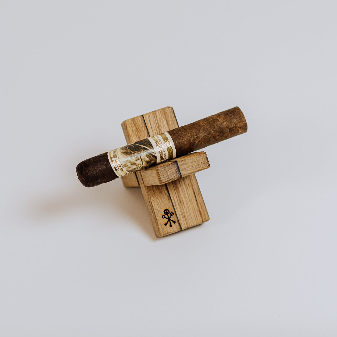 Bourbon Barrel X Cigar Rest
