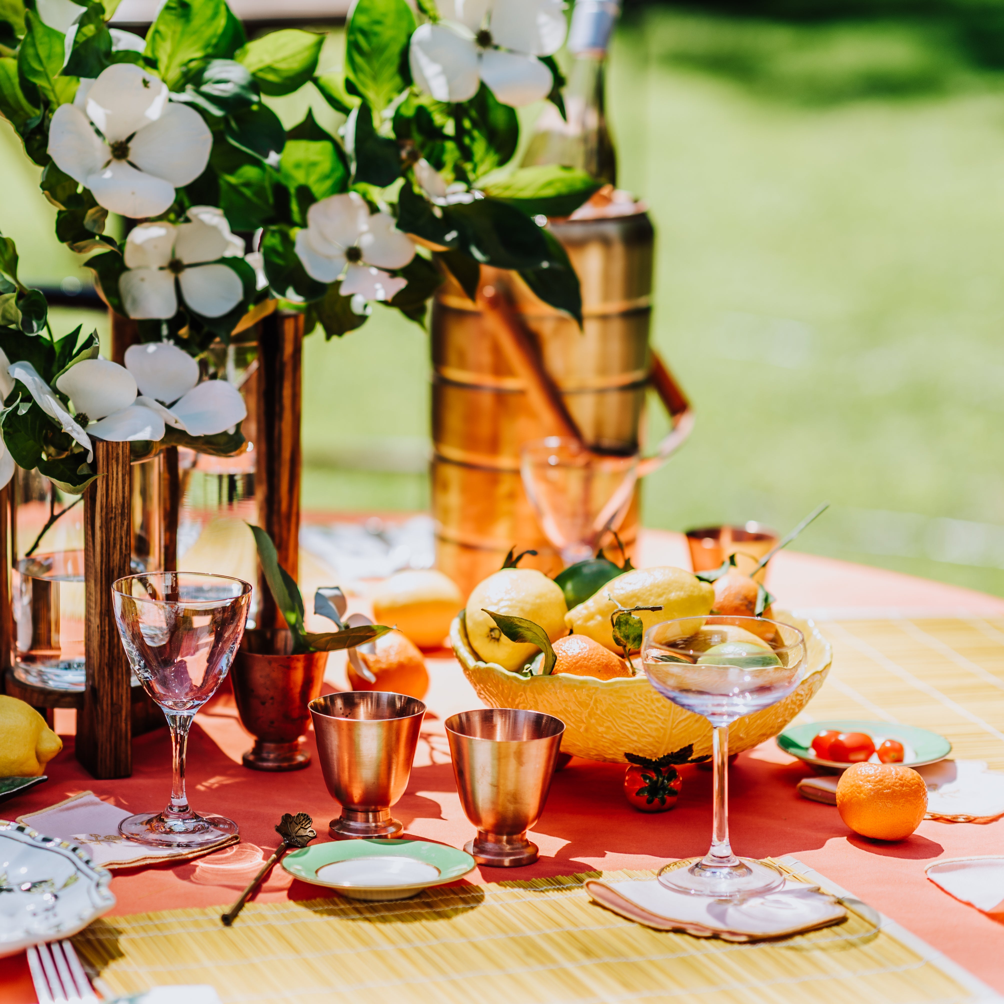 Signature Keys Coupe Cocktail Glasses (Set of 2)