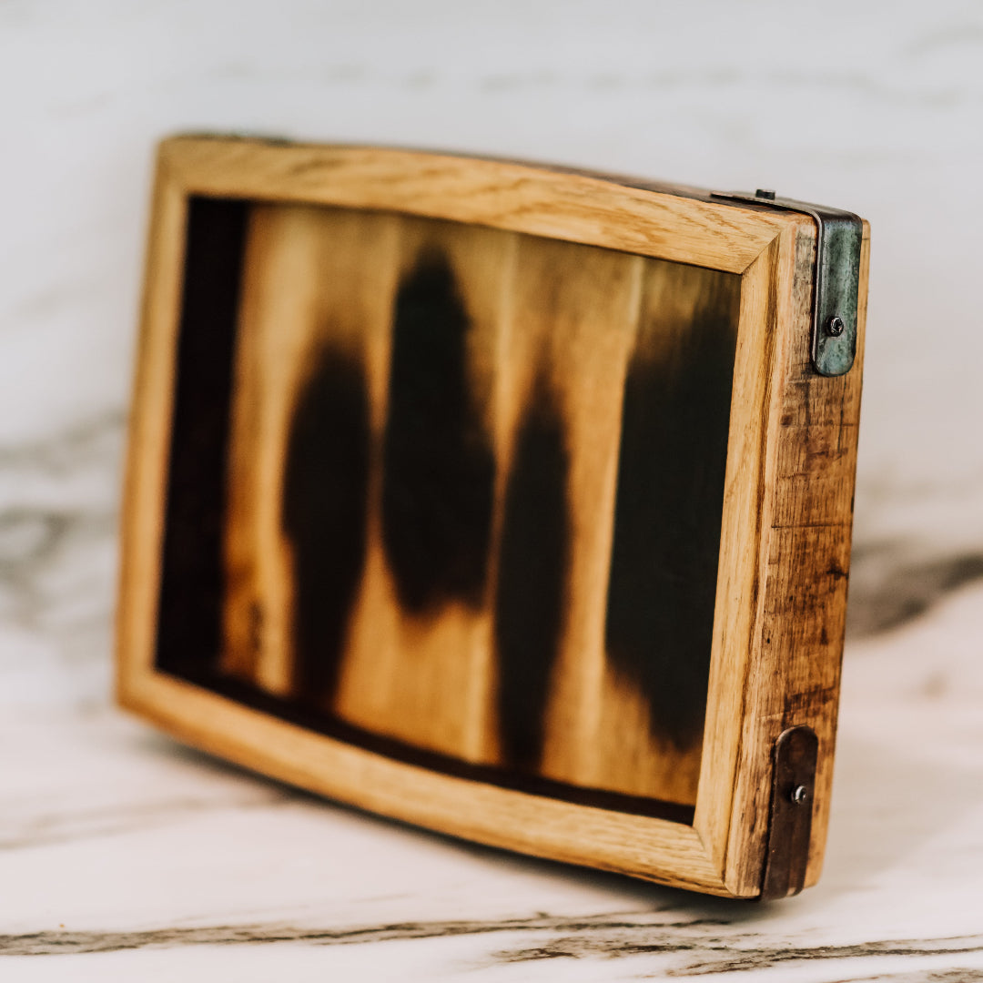 Rickhouse Barrel Stave Tray