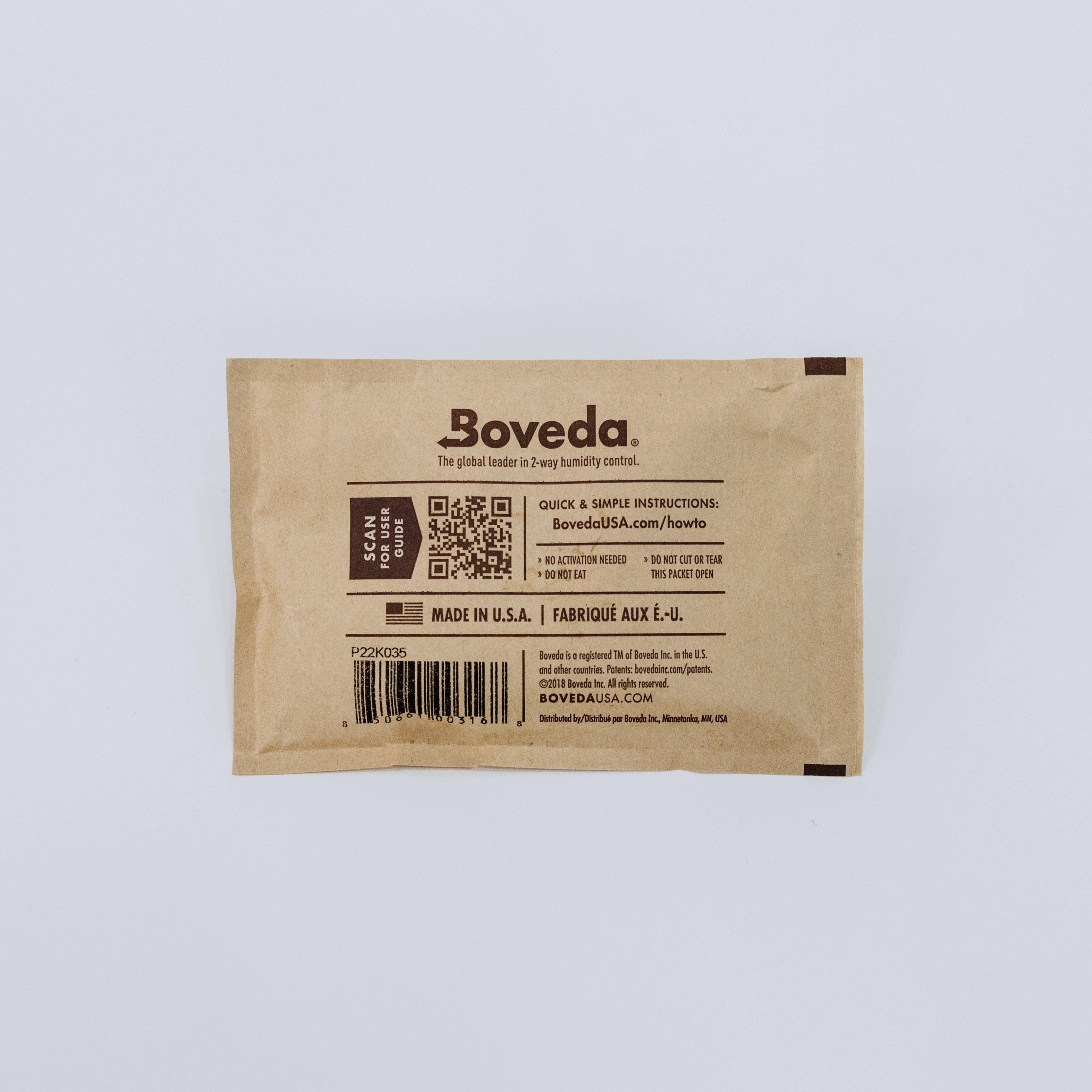 Boveda 60 gram 2-Way Humidity Control Pack