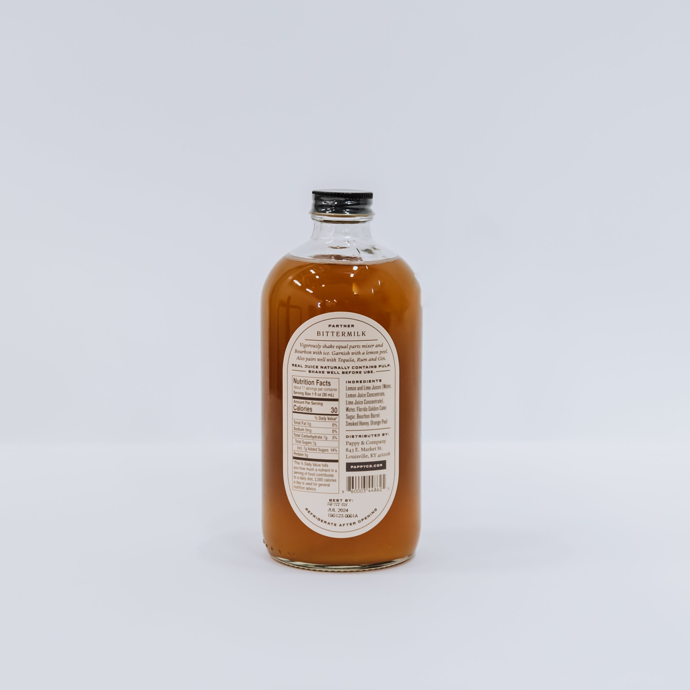 Bourbon Barrel Smoked Kentucky Sour Mixer | Pappy & Company