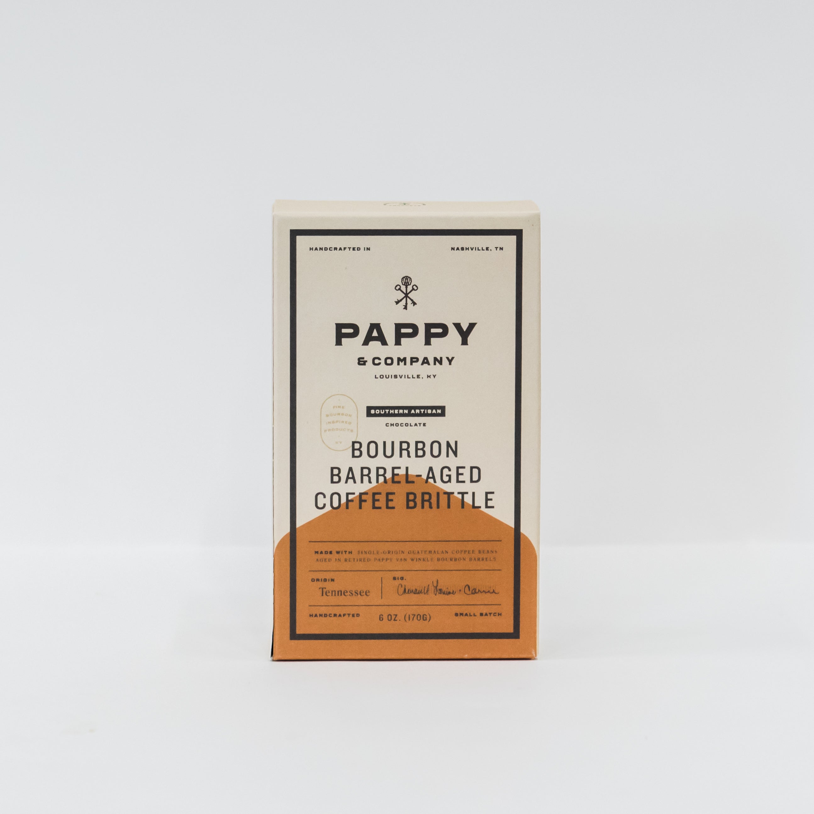 Pappy Van Winkle Bourbon Barrel Aged Coffee Brittle - Case of 12
