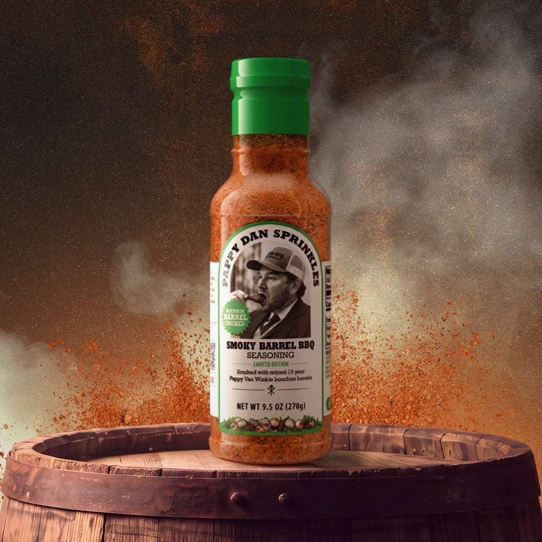 Pappy Dan Sprinkles Smoky Barrel BBQ Seasoning