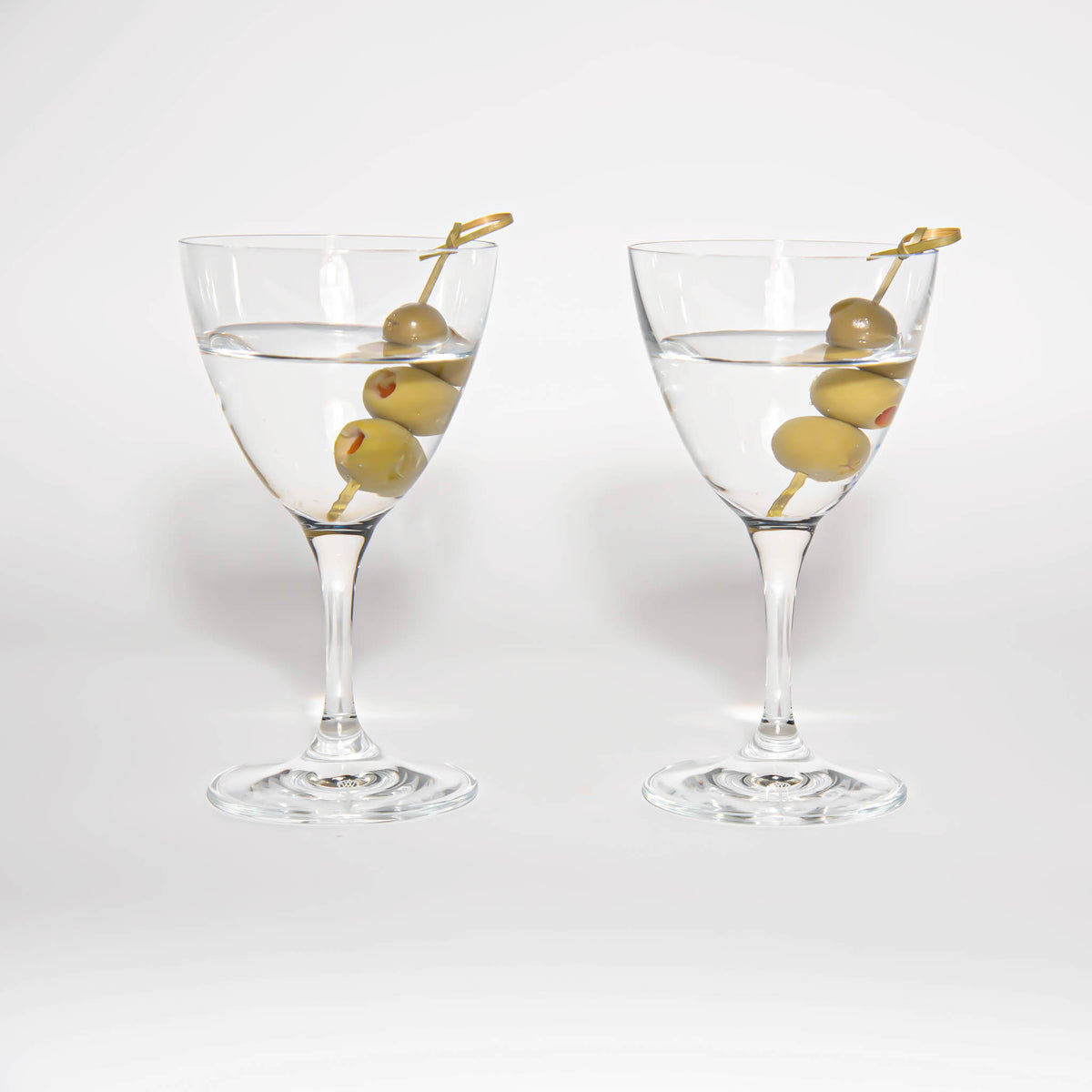 Signature Keys Nick and Nora Cocktail Glasses (Set of 2)
