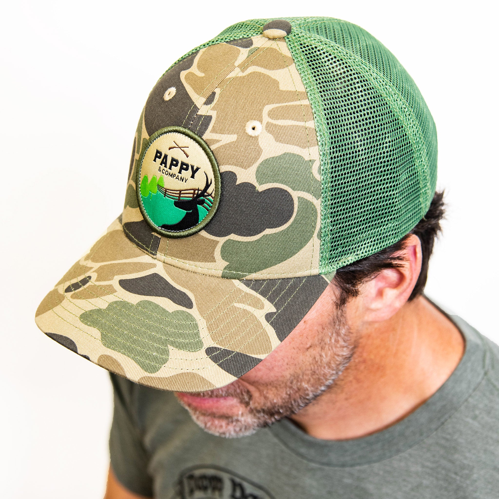 Retro Camo Trucker Hat Pappy Company