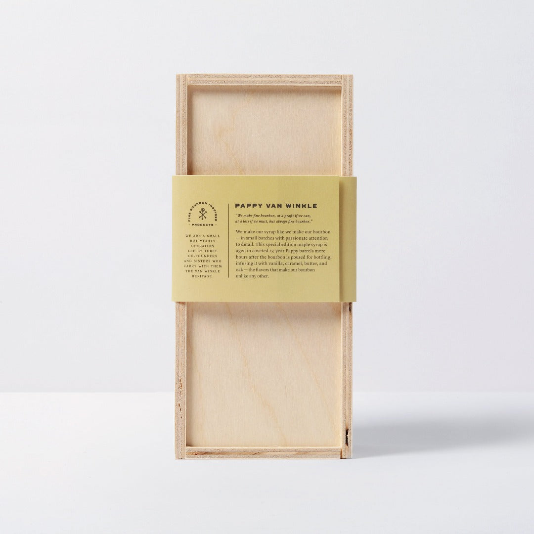 Pappy Van Winkle 23-Year Bourbon Barrel Aged Pure Maple Syrup Limited-edition Batch