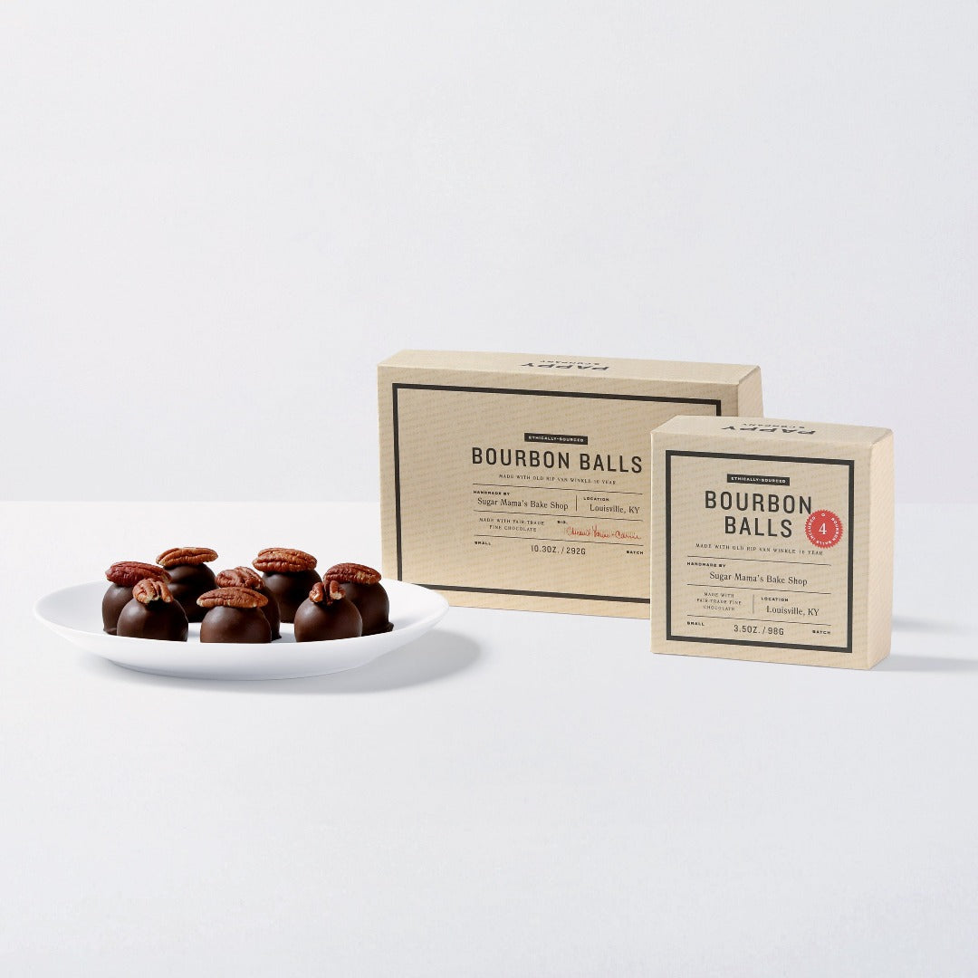 Pappy & Company Handmade Bourbon Balls - (Pack of 4)