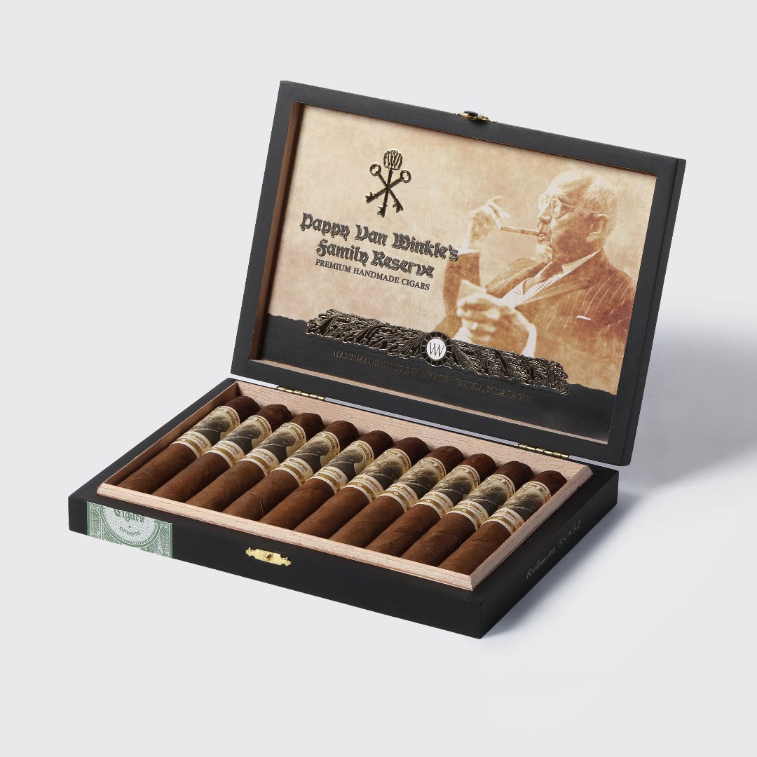Pappy Van Winkle Barrel Fermented Cigars (Robusto Size Box of 10)