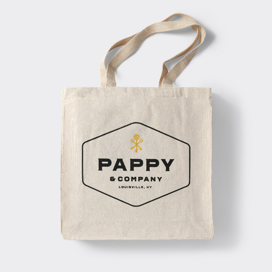 Logo Canvas Tote Bag - Pappy Van Winkle Apparel & Gear