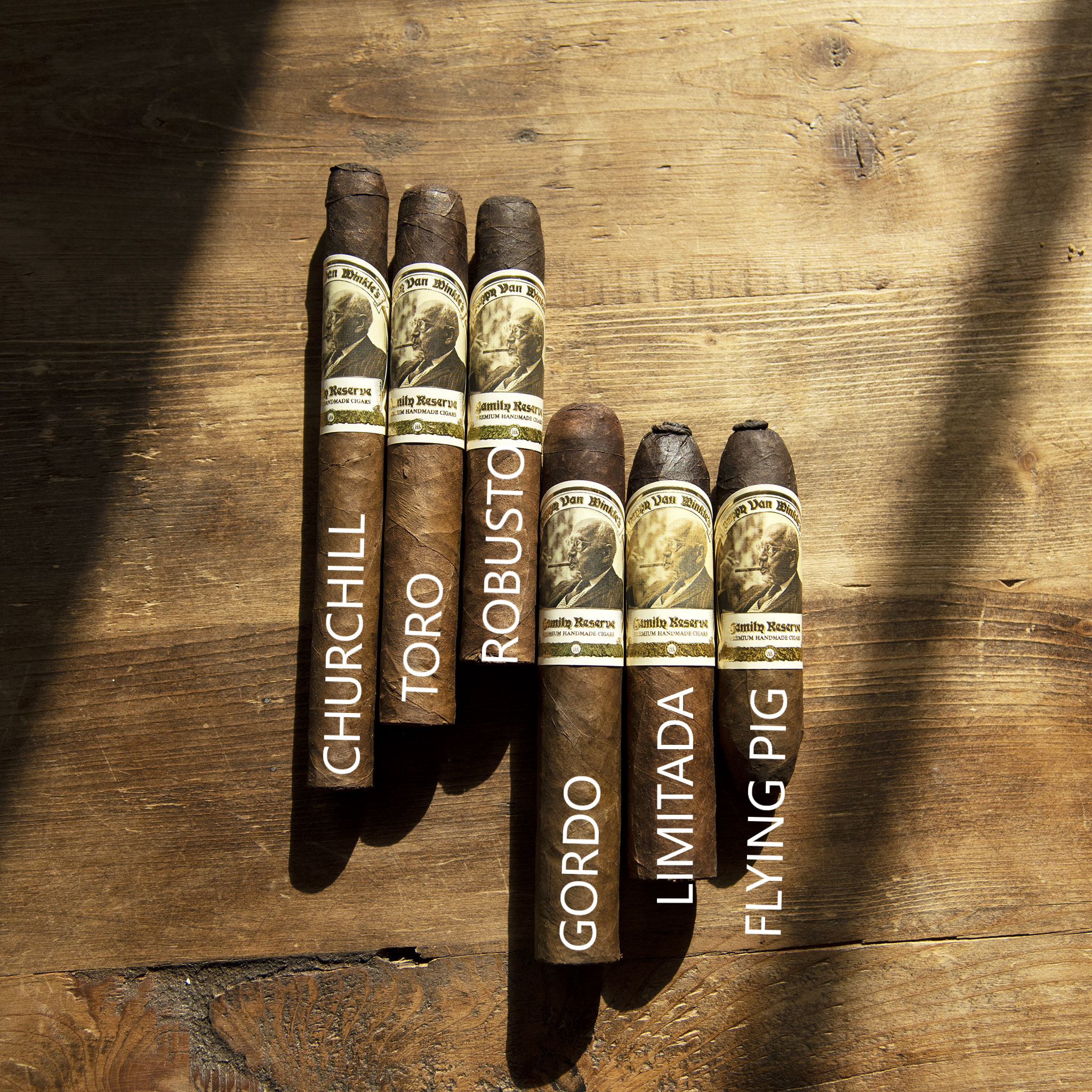 Pappy Van Winkle Barrel Fermented Cigars: Gordo (Box of 10)