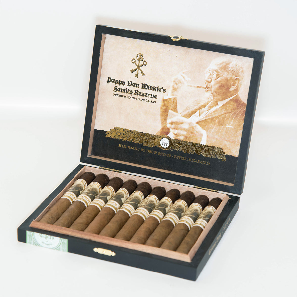 Pappy Van Winkle Barrel Fermented Cigars: Limited Edition Corona Viva (Box of 10)