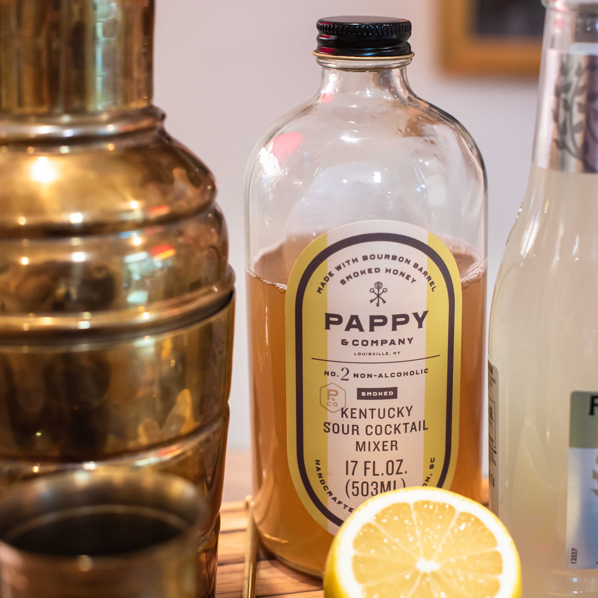 Bourbon Barrel Smoked Kentucky Sour Mixer | Pappy & Company