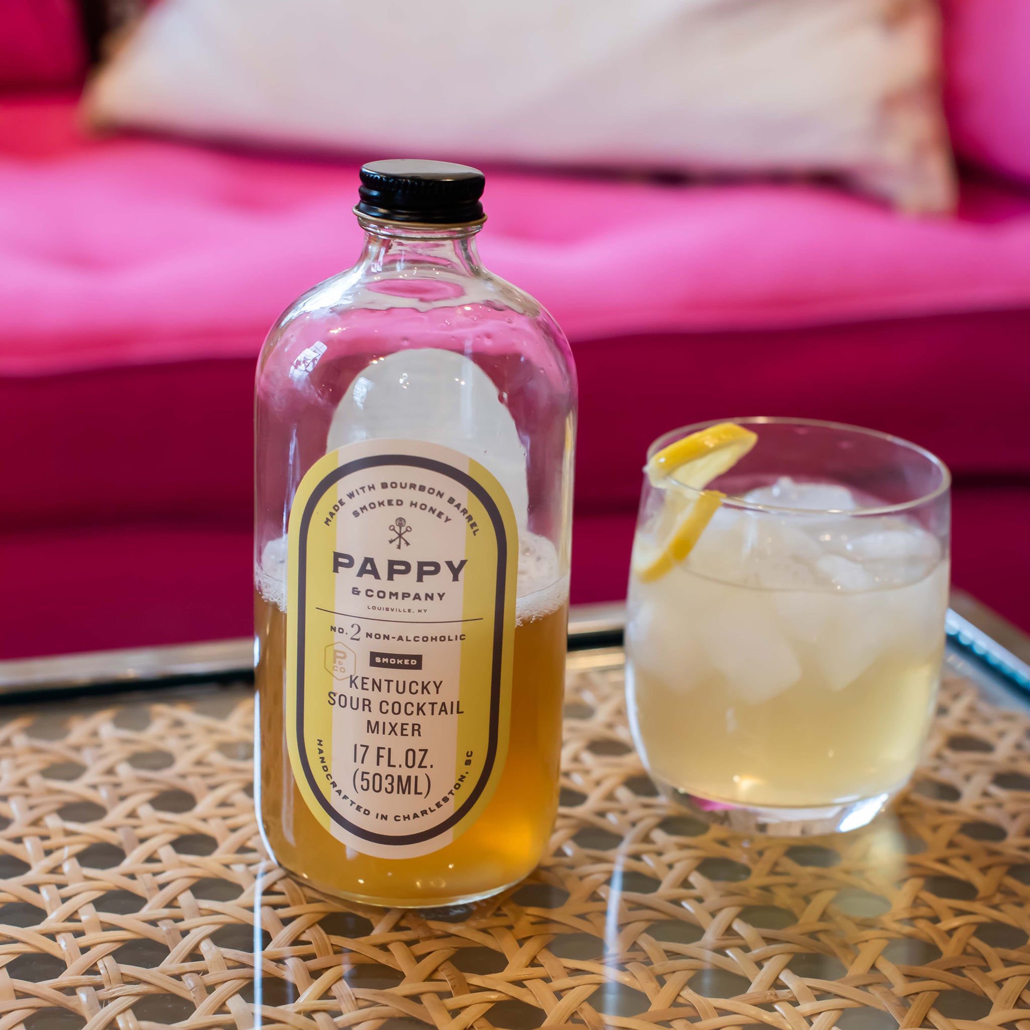 Bourbon Barrel Smoked Kentucky Sour Mixer | Pappy & Company