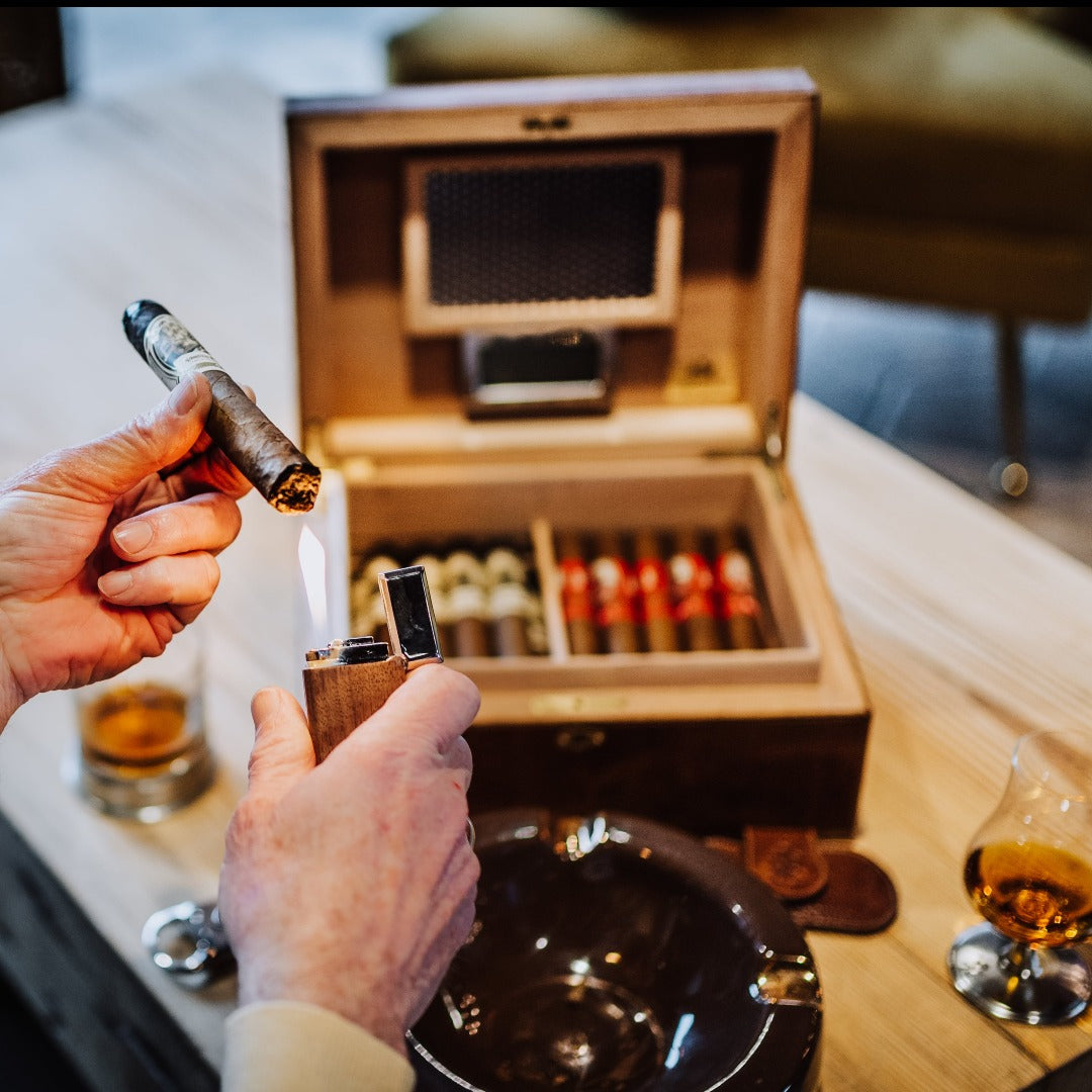 Custom Wood Eternal Lighter in Walnut Wood