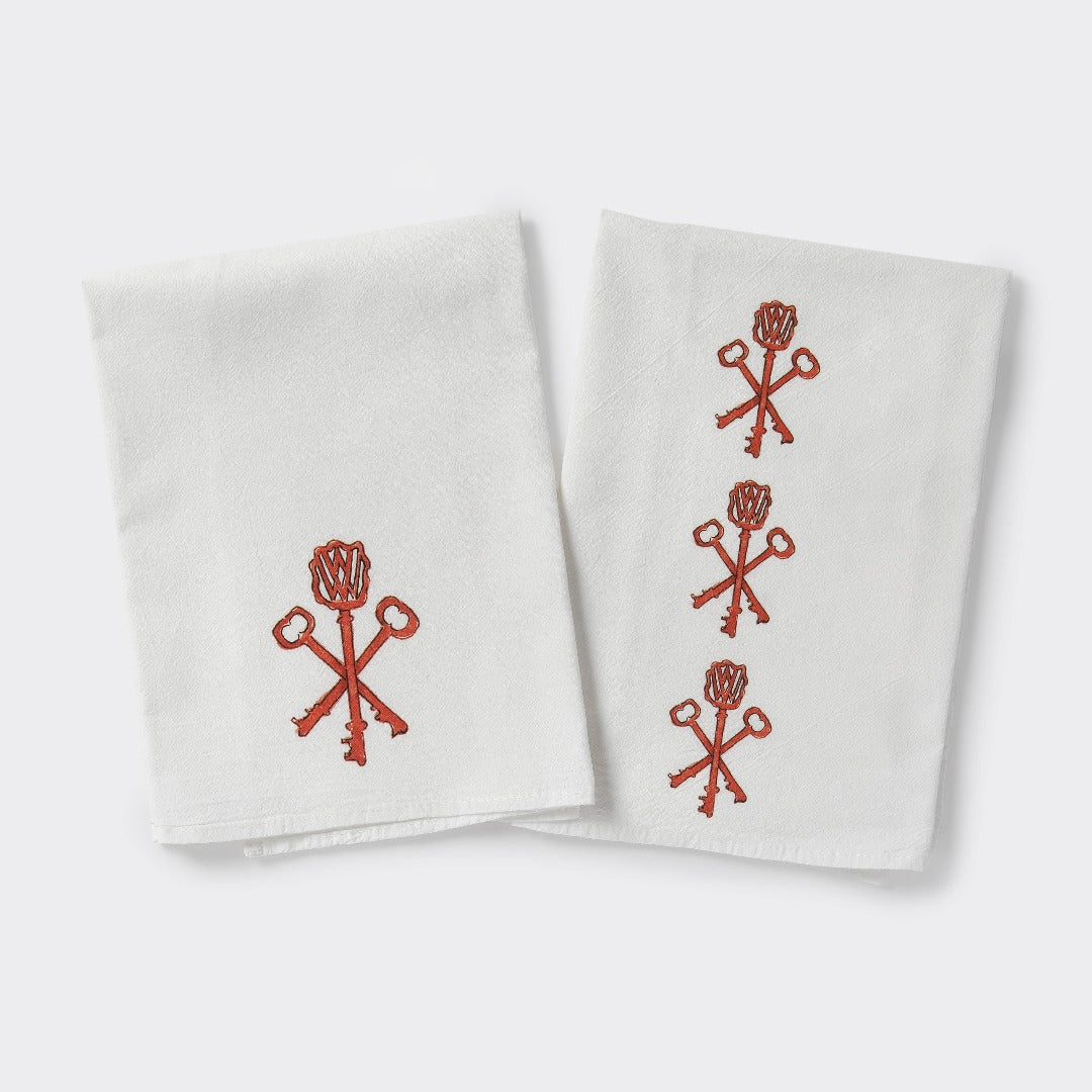 Custom Key Tea Towel Set by Maizie Clarke