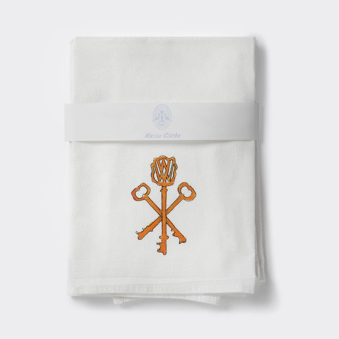 Monogrammed Fingertip Towels Embroidered Bathroom Powder -  Israel