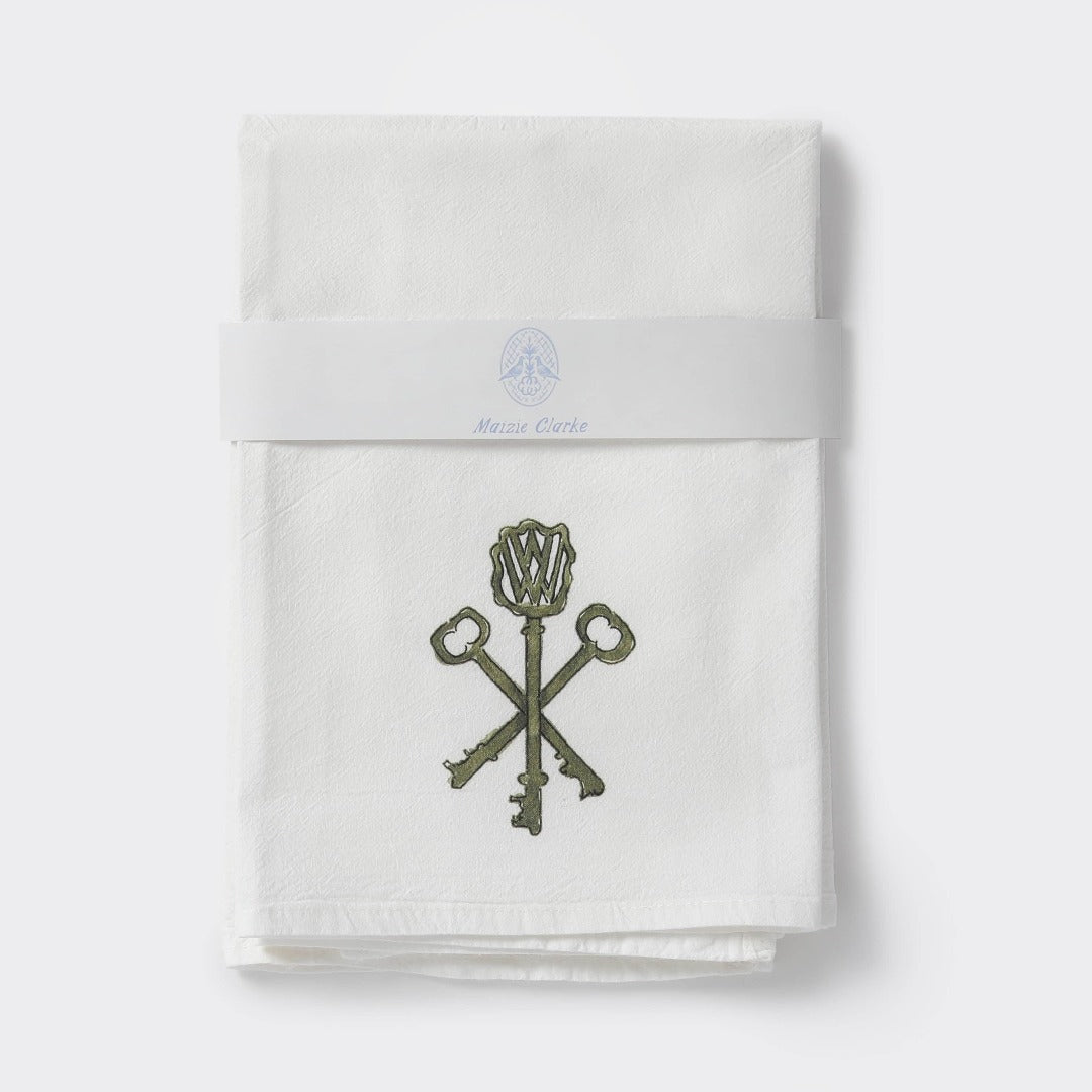 Custom Key Tea Towel Set by Maizie Clarke