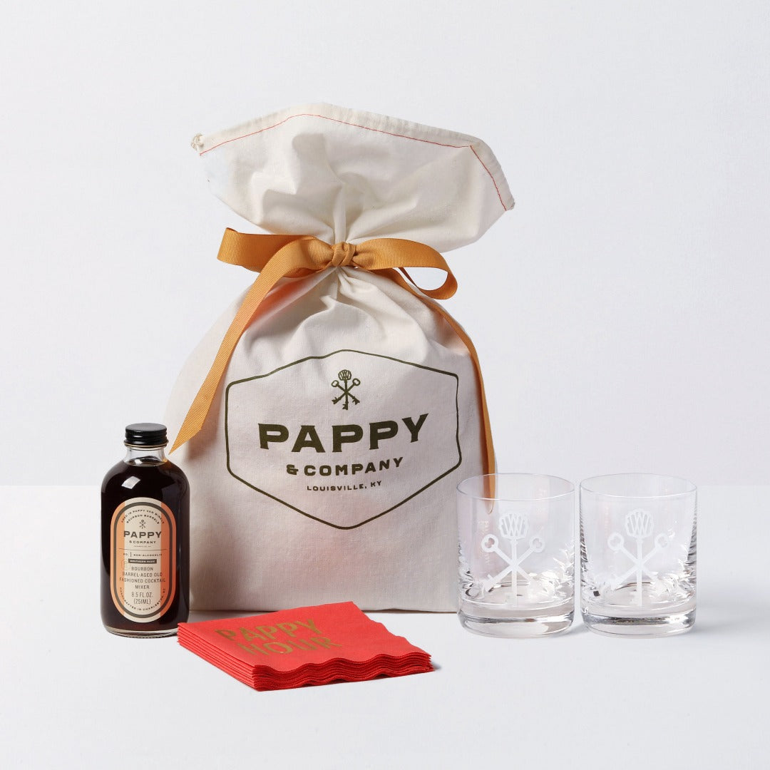 Pappy Hour Old Fashioned Cocktail Gift Set
