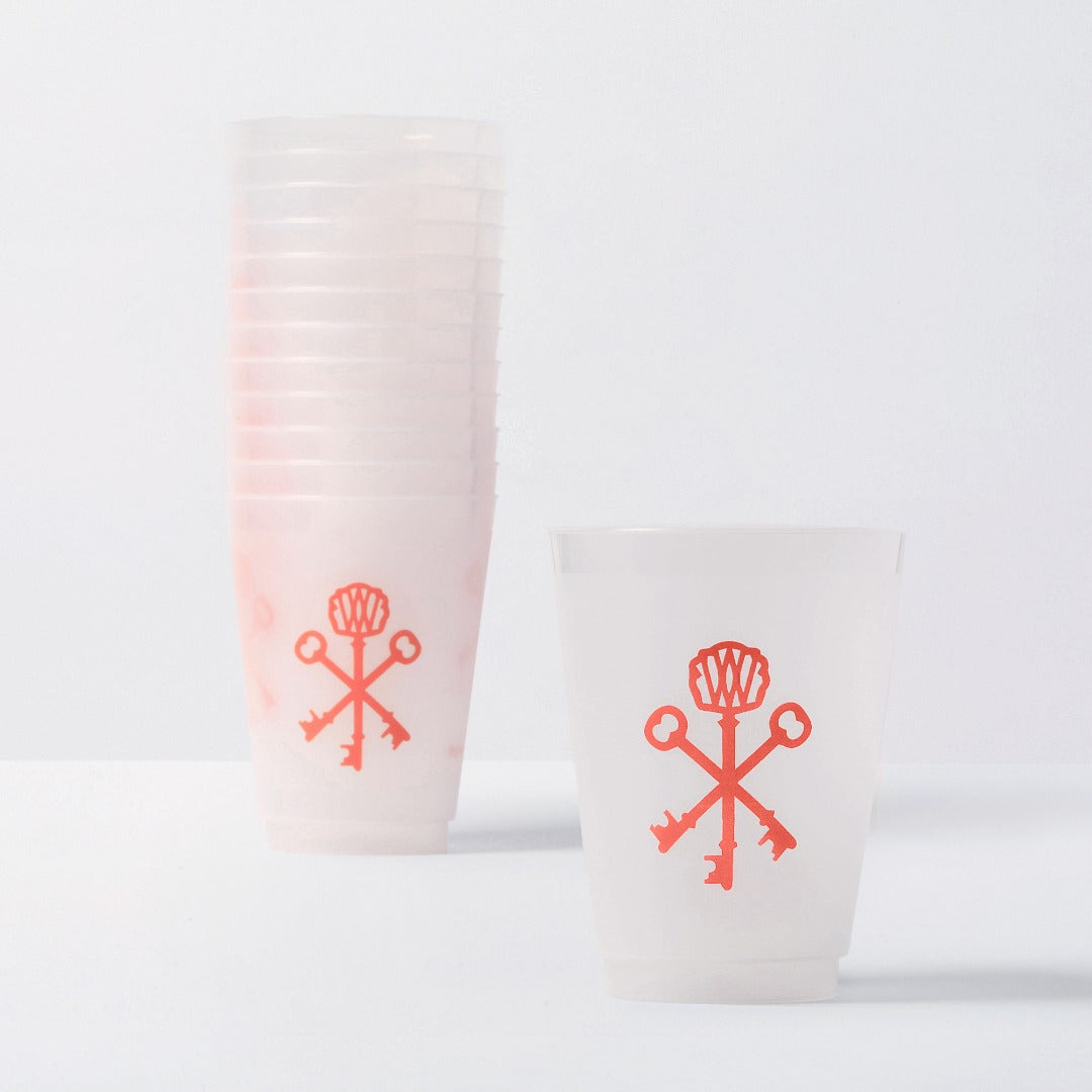 Pappy Keys Shatterproof Cups (Set of 12)