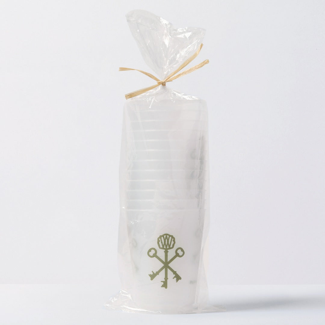 Pappy Keys Shatterproof Cups (Set of 12)