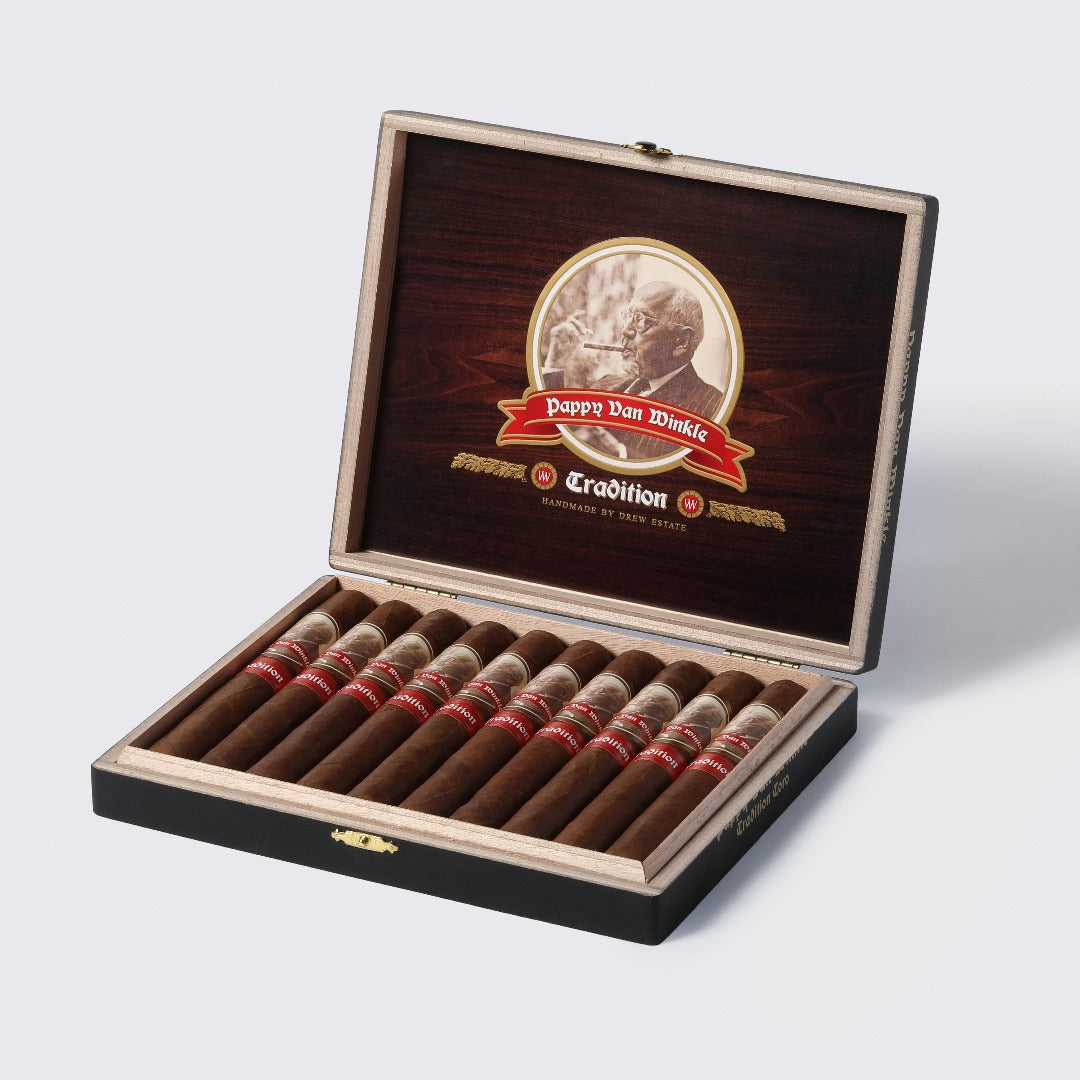 Pappy Van Winkle Tradition Cigars (Toro Size Box of 10)