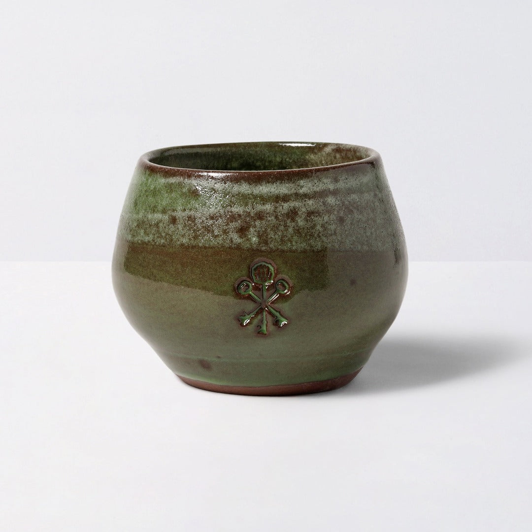 Handmade Ceramic Thumbprint Cup
