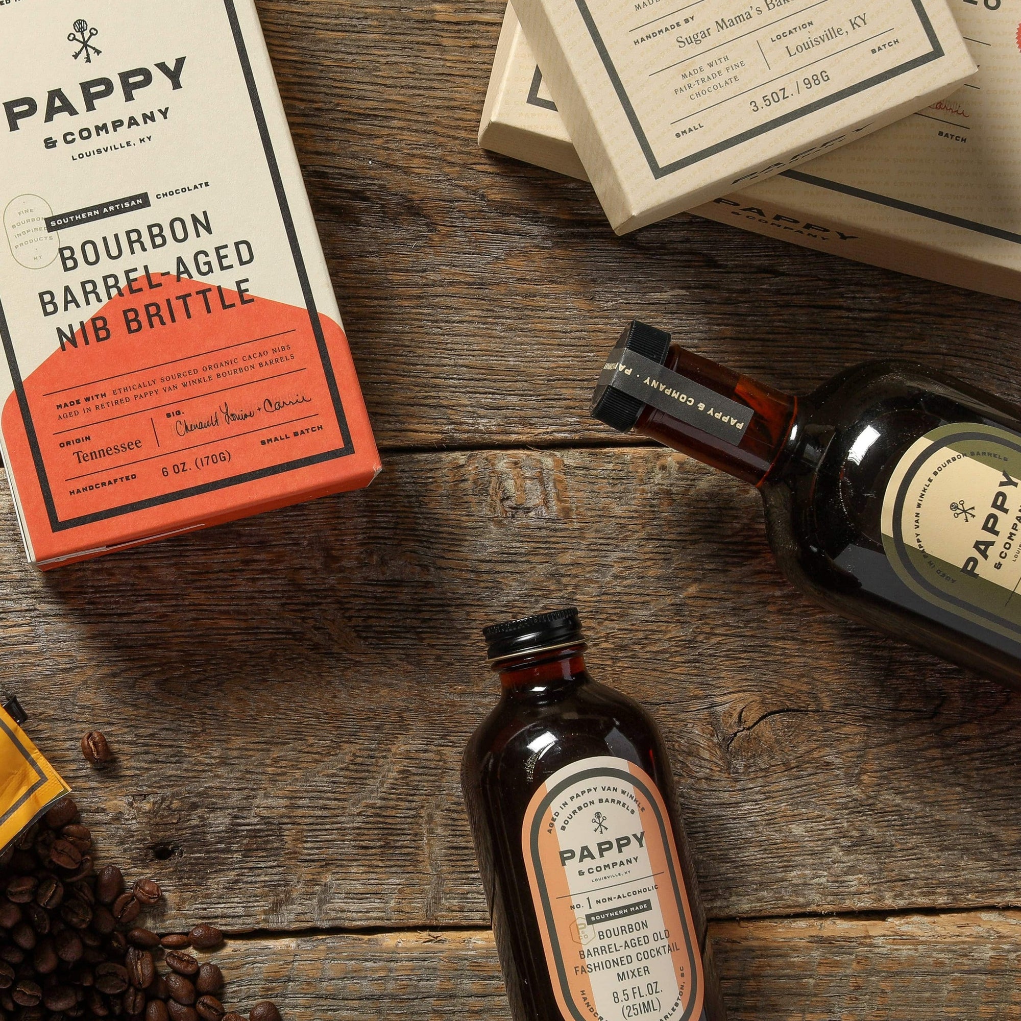 Pappy Van Winkle Bourbon Nib Brittle - Bourbon Chocolate | Pappy & Company